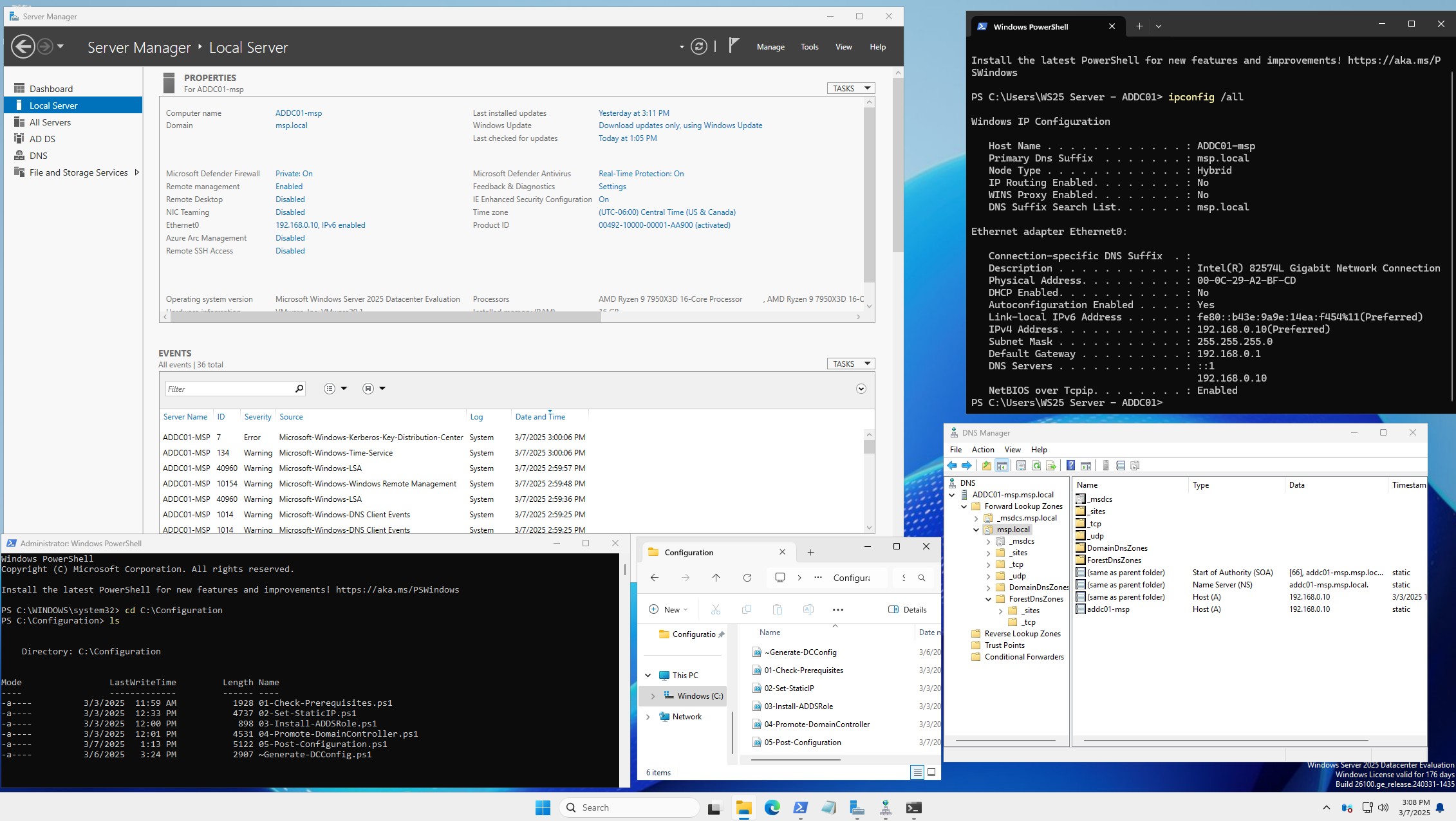 Automating Active Directory DC Provisioning for MSPs