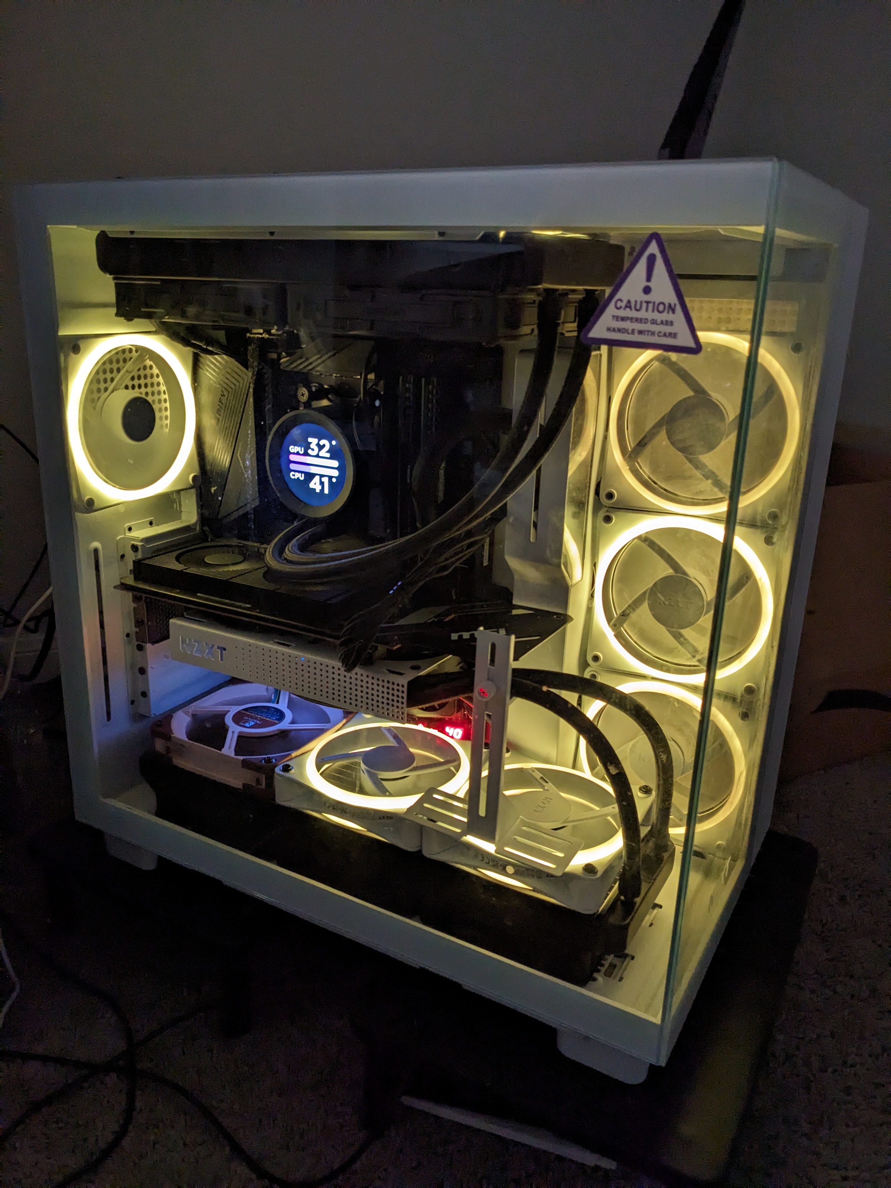 GPU AIO mod · final — whisper-quiet under full load